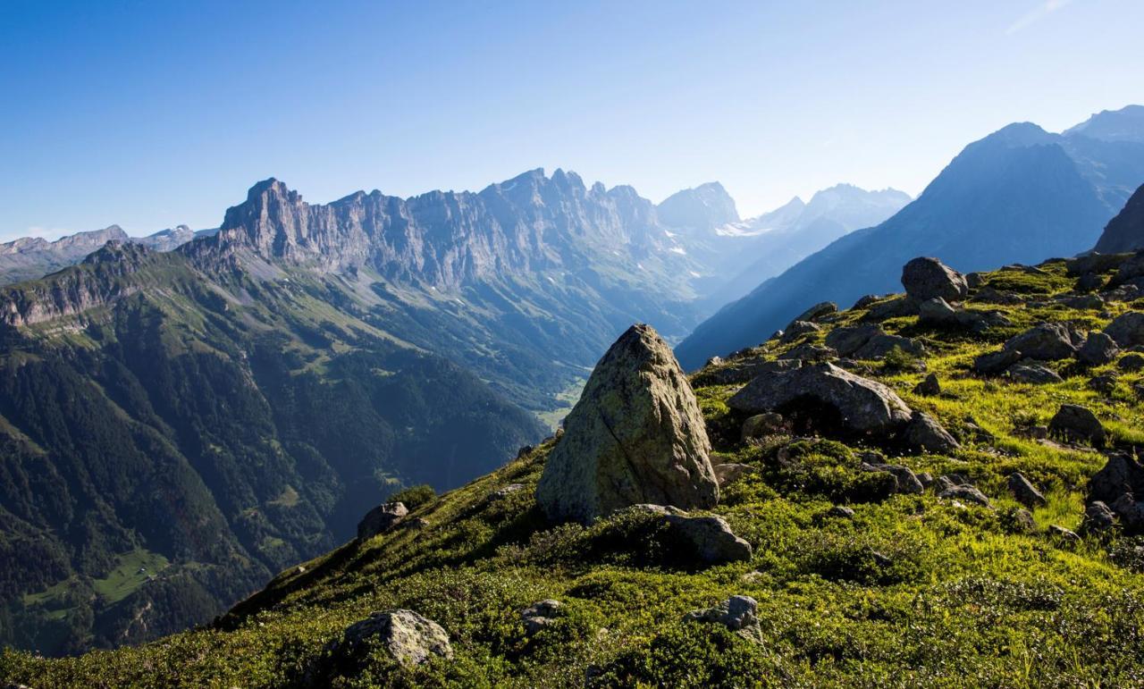Triftblick Bed and Breakfast Gadmen Exteriör bild