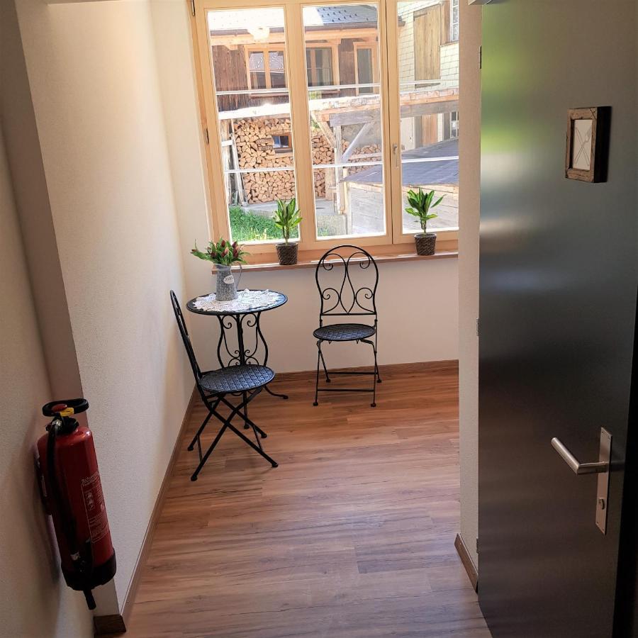 Triftblick Bed and Breakfast Gadmen Exteriör bild